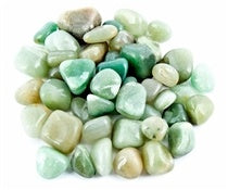Green Aventurine Tumbled Stones - Small 20 - 25 mm - 500 Gram (1.1 lb.) - India