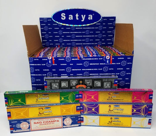 Satya Incense - Traditional Ayurveda - Box Of 12 Packs