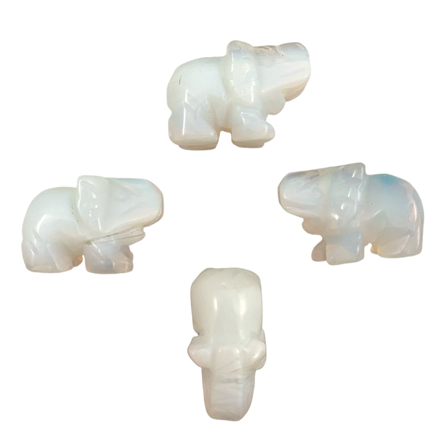 Baby Elephant - Opalite - 1 inch - NEW922 - Synthetic