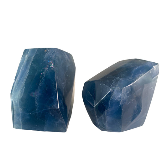 Fluorite Blue Chunky Points - 6-8cm - Price per gram - Polished Points