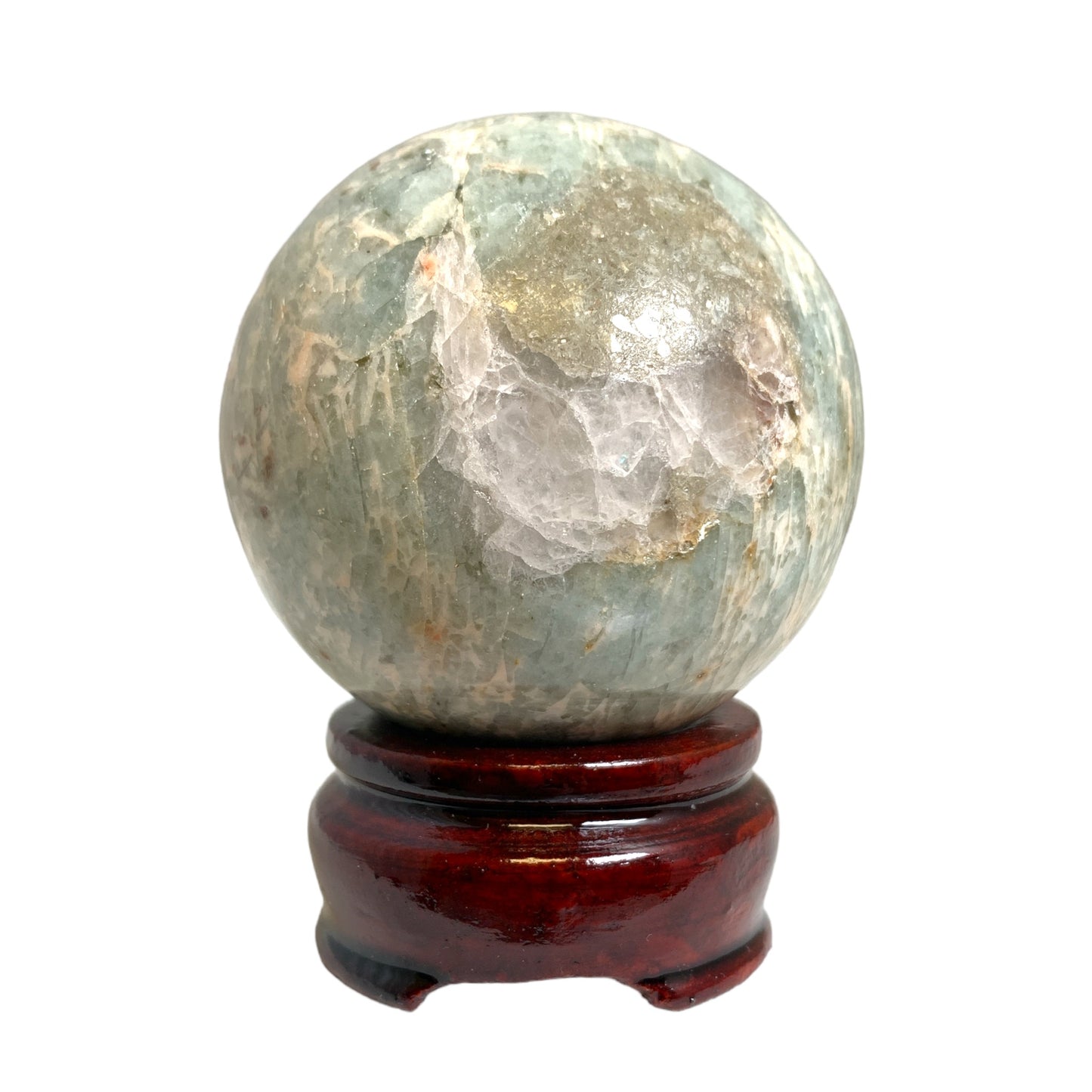 AQUAMARINE - 40-90mm - Sphere -  Sold by the gram - India - NEW323
