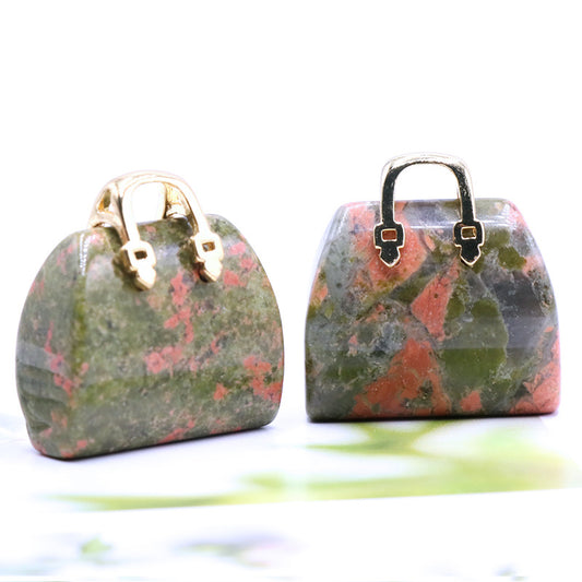 Unakite  Money Hand Bags - 25mm - China - NEW722