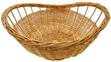 Oval Willow Trays - Open Weave - 13.5 x 11 x 5 inches