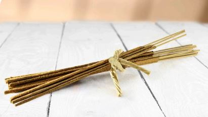 PALO SANTO HOLY WOOD  Thick INCENSE STICK - 8 inch - Loose Bulk Smudge Supplies